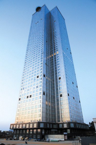 19天57层获专家认可 记者实地探访建筑质量